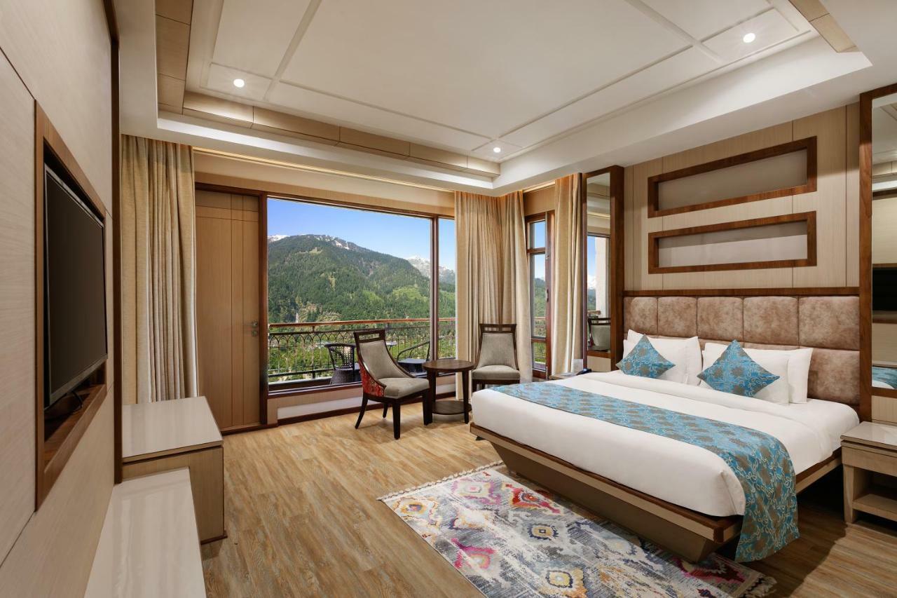 Alokik Resort- Pure Veg Manāli Екстериор снимка